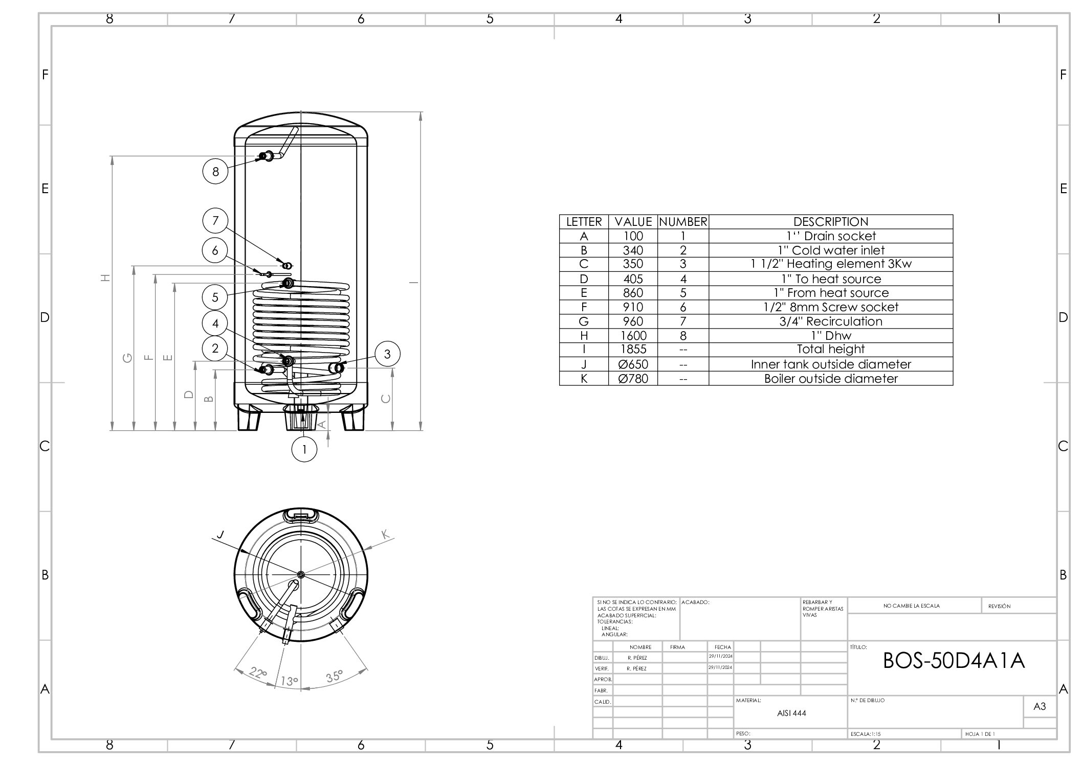Boiler voor warmtepomp | 500 liter | Solar Standaard - Afbeelding 10