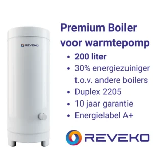 Beste boiler voor warmtepomp 200 liter