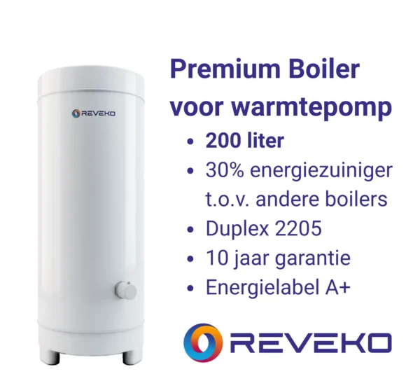 Beste boiler voor warmtepomp 200 liter