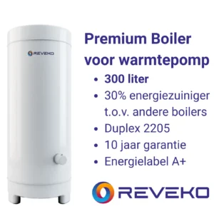 Beste boiler voor warmtepomp 300 liter