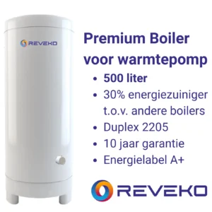 Beste boiler voor warmtepomp 500 liter