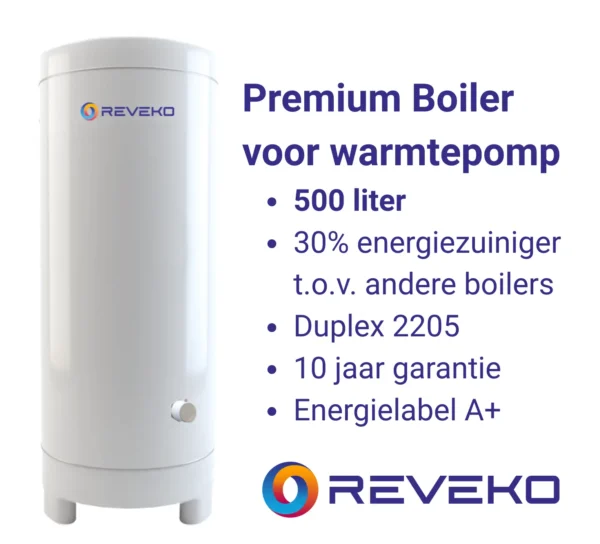 Beste boiler voor warmtepomp 500 liter