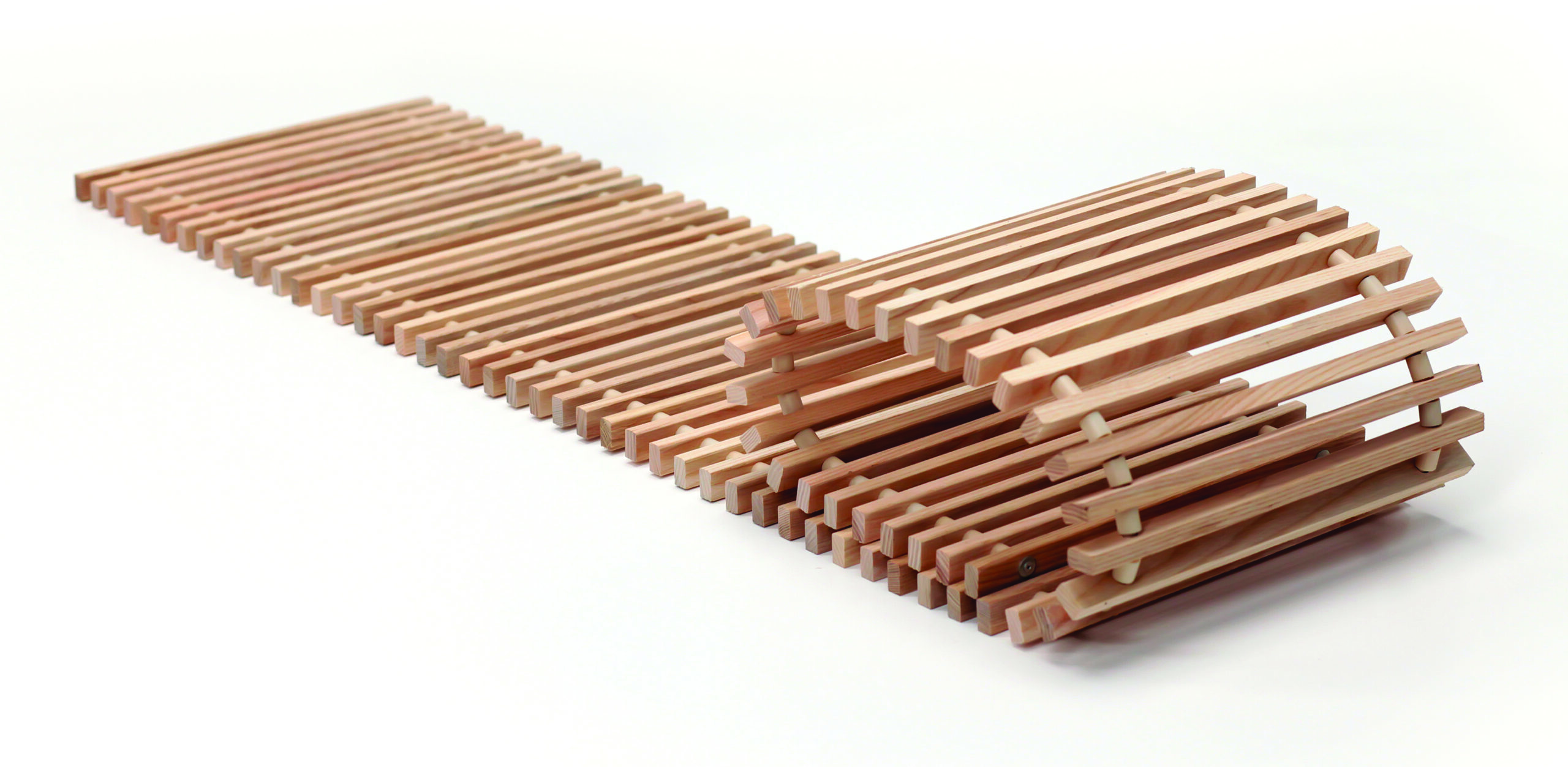 Oprolbaar rooster vloerconvector - Afbeelding 2