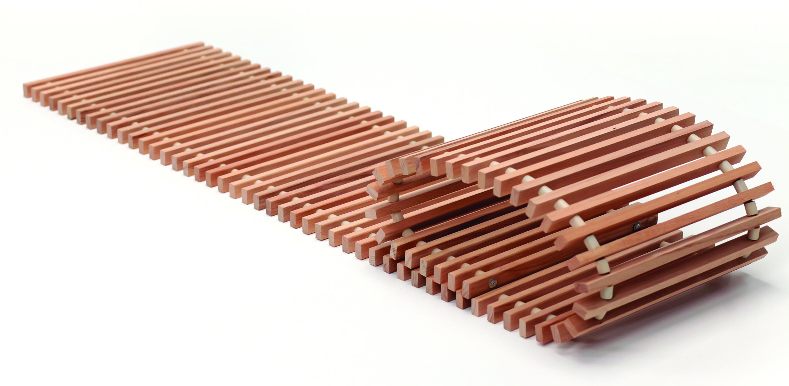 Oprolbaar rooster vloerconvector - Afbeelding 3