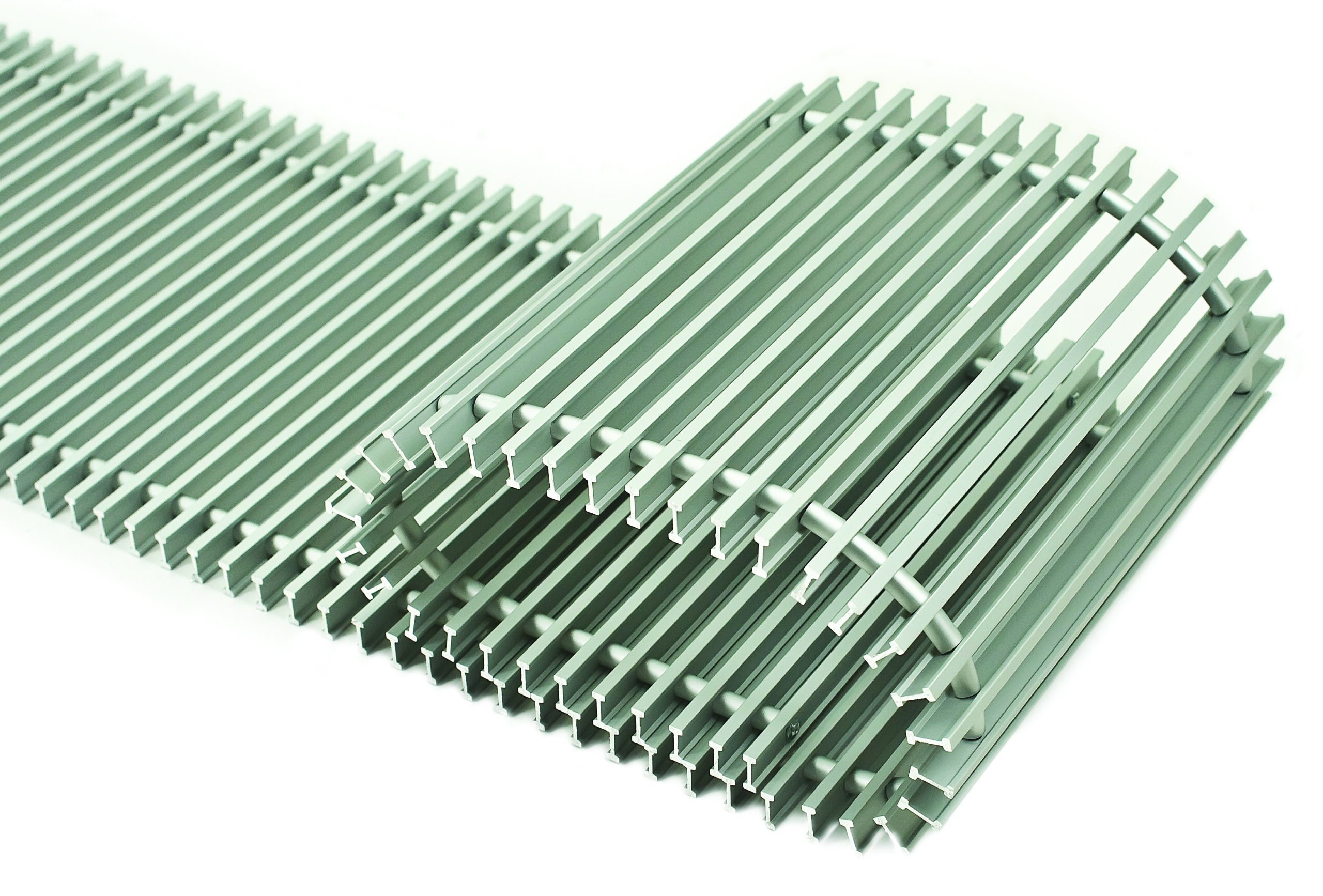 Oprolbaar rooster vloerconvector - Afbeelding 7